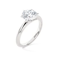 Ring Ama Woman in White Gold Diamante Lab Grown AMA-AN-1014-72 CT1,00 - AMA-AN-1014-72 CT1,00